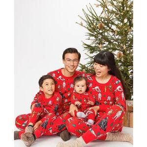 Star Wars Hanna Andersson Pajama Set Adult XXL Red Holiday Organic Cotton